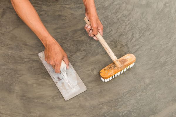 Driveway Concrete Staining in Los Gatos