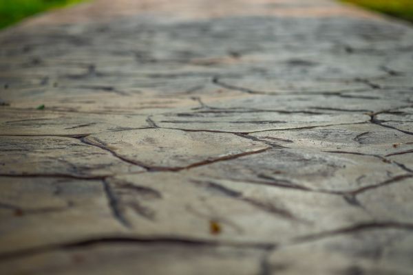 Textured Concrete Paving in Los Gatos
